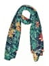 Unbranded Tropical Teal Green Scarf One size - photo 1