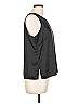 DressBarn 100% Polyester Black Sleeveless Top Size L - photo 4