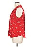 Vince Camuto 100% Polyester Red Sleeveless Blouse Size L - photo 5