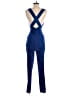 Catherine Malandrino 100% Polyester Solid Blue Jumpsuit Size 0 - photo 2