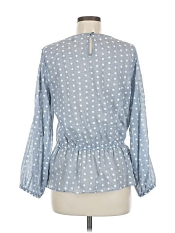 Waverly Grey 3/4 Sleeve Blouse (view 2)