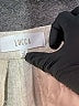 LUCCA Chevron-herringbone Ivory Gray Dress Pants Size S - photo 7