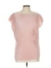 Ro & De 100% Polyester Pink Short Sleeve Top Size L - photo 1