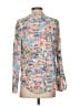 Maeve 100% Rayon Blue Long Sleeve Blouse Size 2 - photo 2