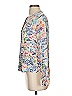 Maeve 100% Rayon Blue Long Sleeve Blouse Size 2 - photo 5