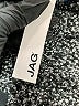 Jag 100% Polyester Tweed Gray Pullover Sweater Size S - photo 8