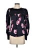 Joie 100% Polyester Black Long Sleeve Blouse Size XXS - photo 1