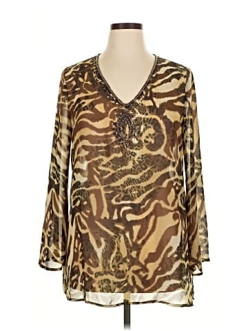 Sunny Leigh 3/4 Sleeve Blouse (view 1)