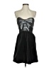 Tibi Metallic Silver Cocktail Dress Size 2 - photo 1