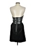 Tibi Metallic Silver Cocktail Dress Size 2 - photo 2