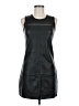 HAUTE FOX 100% Polyurethane Black Casual Dress Size M - photo 1