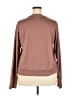 Lukka Lux Brown Long Sleeve Top Size XXL - photo 2