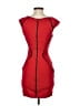 Express Color Block Red Cocktail Dress Size 0 - photo 2