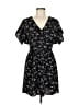 mattox Floral Black Casual Dress Size 6 - photo 1