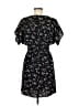 mattox Floral Black Casual Dress Size 6 - photo 2