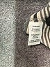 Studio M Solid Stripes Gray Long Sleeve T-Shirt Size L - photo 8