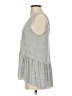 Soprano Gray Sleeveless Top Size XS - photo 5