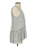 Soprano Gray Sleeveless Top Size XS - photo 4