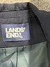 Lands' End Solid Black Blue Blazer Size 8 - photo 3