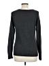 Halogen Metallic Silver Pullover Sweater Size L (petite) - photo 2