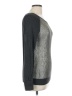 Halogen Metallic Silver Pullover Sweater Size L (petite) - photo 4