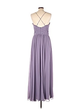 fitted lace wedding dress Plum V-Neck Chiffon Formal Gown main image 0