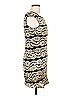 Connected Apparel Chevron-herringbone Gold Cocktail Dress Size 12 (petite) - photo 4