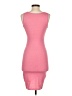 Leith Solid Pink Cocktail Dress Size XXS - photo 2