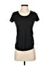 Athleta 100% Polyester Black Active T-Shirt Size XXS - photo 1