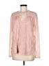Tiny 100% Polyester Pink Long Sleeve Blouse Size M - photo 1