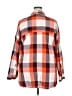 Pesaro 100% Cotton Plaid Orange Long Sleeve Button-Down Shirt Size XXL - photo 2