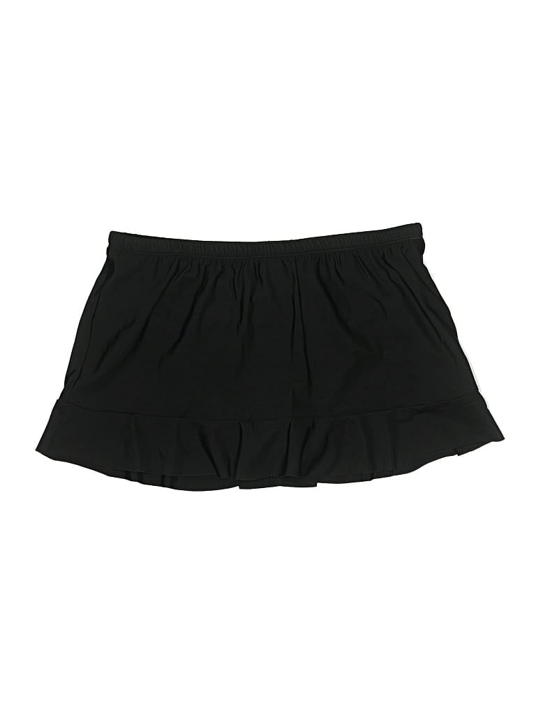 Pre-owned Aqua Green Swimsuit Bottoms In Black