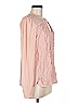 Tiny 100% Polyester Pink Long Sleeve Blouse Size M - photo 4