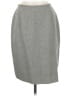 Larry Levine Chevron-herringbone Gray Formal Skirt Size 6 - photo 1