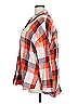 Pesaro 100% Cotton Plaid Orange Long Sleeve Button-Down Shirt Size XXL - photo 5