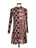 BCBGeneration 100% Polyester Brown Long Sleeve T-Shirt Size XS - photo 1