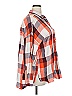 Pesaro 100% Cotton Plaid Orange Long Sleeve Button-Down Shirt Size XXL - photo 4