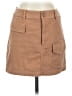 Monrow Solid Tan Casual Skirt Size S - photo 1