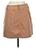 Monrow Solid Tan Casual Skirt Size S - photo 2