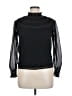 Ann Taylor 100% Polyester Black Long Sleeve Blouse Size S - photo 1
