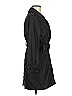 Hawke & Co. 100% Polyester Black Trenchcoat Size 8 - photo 4