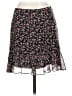 Bailey 44 100% Polyester Floral Black Casual Skirt Size 4 - photo 2