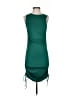 Superdown Solid Green Cocktail Dress Size S - photo 1