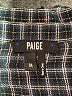 Paige Tweed Black Long Sleeve Button-Down Shirt Size M - photo 7
