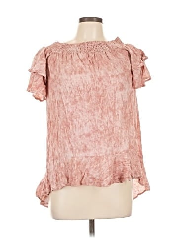 Romeo & Juliet Couture Short Sleeve Blouse (view 1)