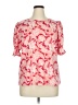 Crown & Ivy Pink Red Cardigan Size XL - photo 1