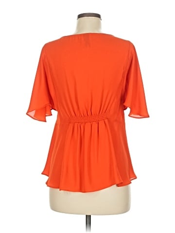 HD in Paris Short Sleeve Blouse (view 2)