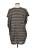 Max Studio Gray Short Sleeve T-Shirt Size M - photo 2