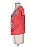 Lucky Brand Red Short Sleeve Top Size S - photo 5