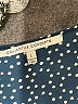 Collective Concepts 100% Polyester Blue 3/4 Sleeve Blouse Size L - photo 7